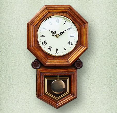 Wooden Pendulum Wall Clock-G30089